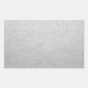 Blank Template Silver Shine Add Any Text or Logo Rectangular Sticker