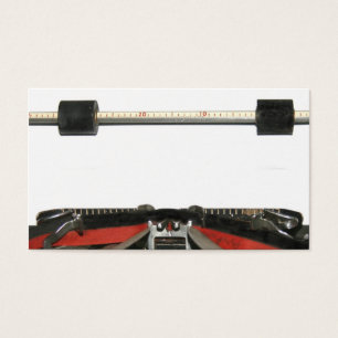 Blank typing paper