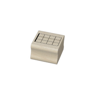 Blank Ukulele Chord  Rubber Stamp