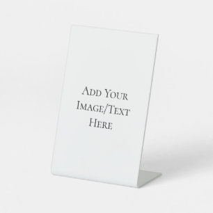 Blank Wedding Templates Elegant Customizable Pedestal Sign
