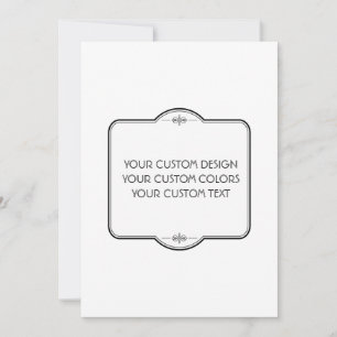 BLANK Your Design Here - Thank You Card