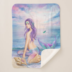 Blanket Blue Mermaid