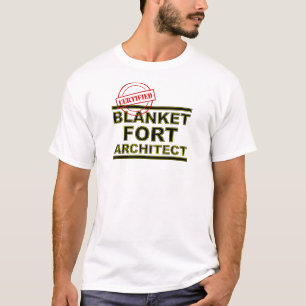 Blanket Fort Architect Funny T-Shirt
