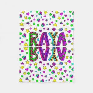 Blanket with the name Raya
