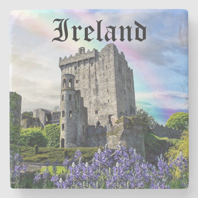 Blarney, Blarney Castle, Blarney Castle Ireland Stone Coaster (Front)