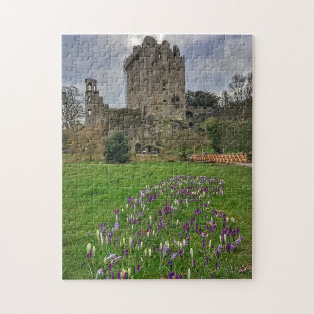 Blarney Castle in Spring, Ireland Puzzle (Vertical)