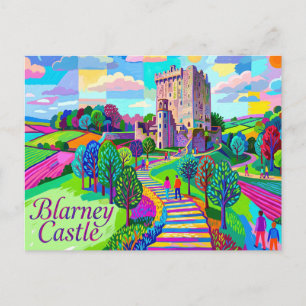 Blarney Castle Ireland Postcard