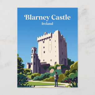 Blarney Castle Ireland Postcard