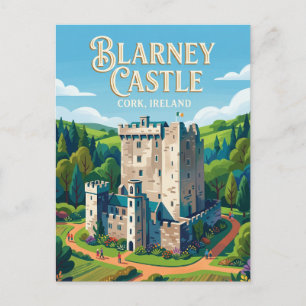Blarney Castle Ireland Postcard