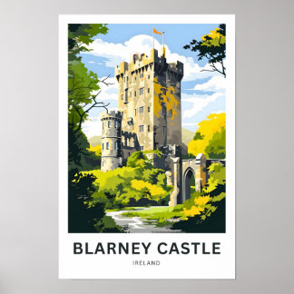 Blarney Castle Ireland Travel Print
