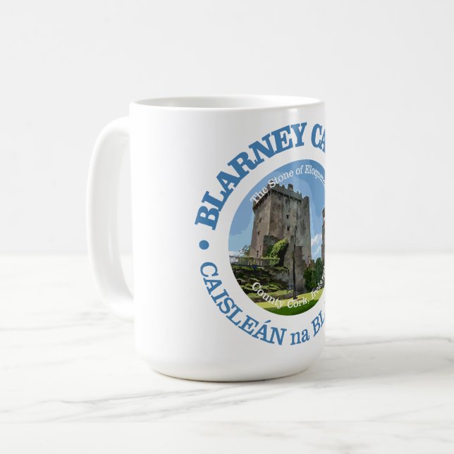 Blarney Castle (rd) Coffee Mug (Front Left)