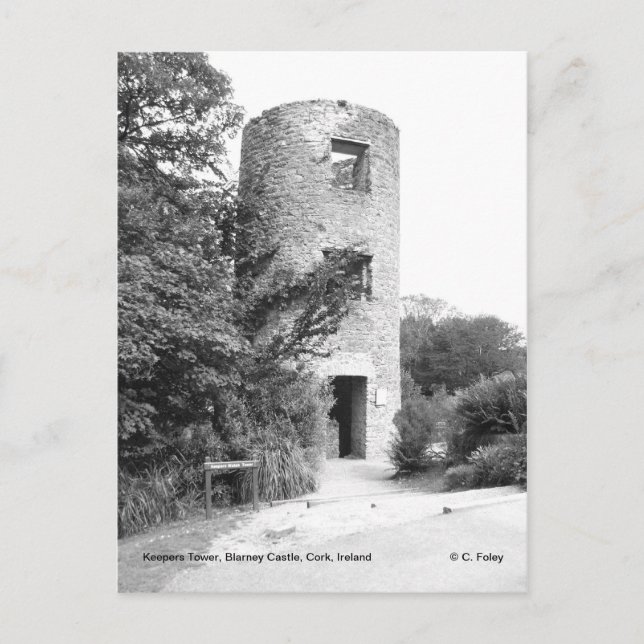 Blarney Castle Tower postcard (Front)