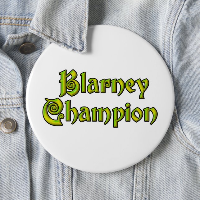Blarney Champion white colossal button (In Situ)