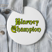 Blarney Champion white colossal button