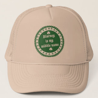 Blarney Is My Middle Name Trucker Hat