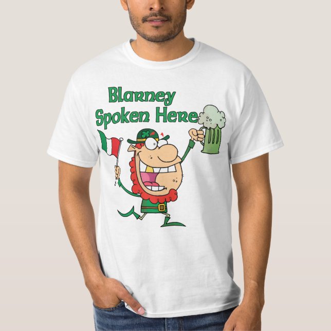Blarney Spoken Here T Shirt (Front)