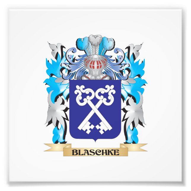 Blaschke Coat of Arms Photo Print (Front)