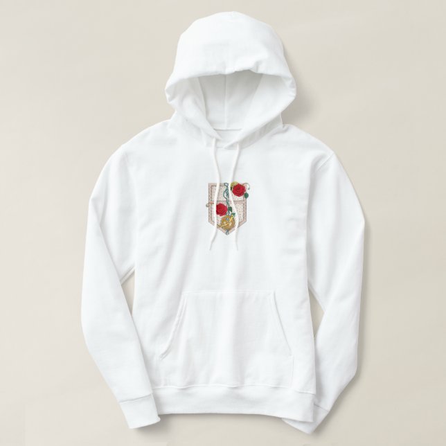 Blason Steampunk with Ecarlate Roses Hoodie (Design Front)
