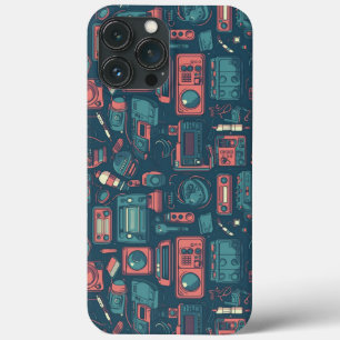 Blast From the Past: 80's Tech iPhone 13 Pro Max Case