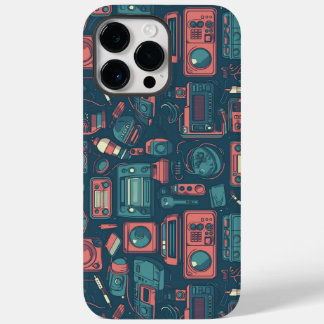 Blast From the Past: 80's Tech Case-Mate iPhone 14 Pro Max Case