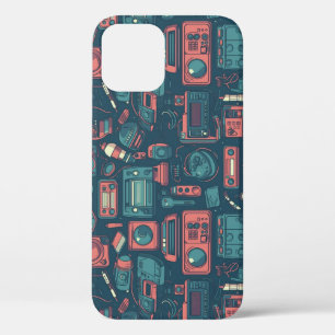 Blast From the Past: 80's Tech iPhone 12 Case