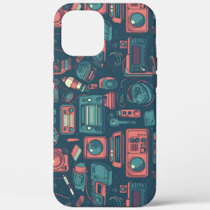 Blast From the Past: 80's Tech iPhone 12 Pro Max Case