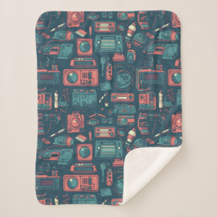 Blast From the Past: 80's Tech Sherpa Blanket