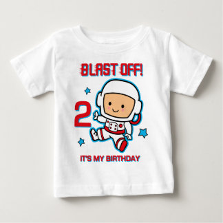 Blast Off 2nd Birthday T-Shirt