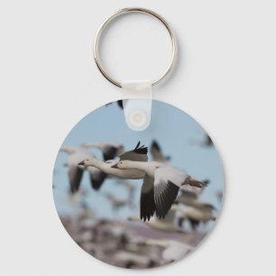 blast Off In The Socorro Skies Key Ring
