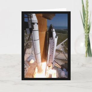 Blast-off of the Space Shuttle "Endeavour" Card