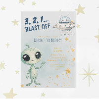 Blast Off Outer Space Boys Third Birthday