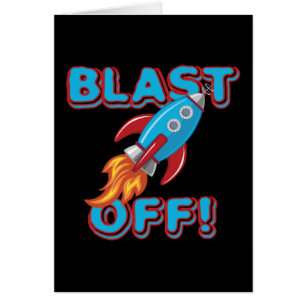 Blast Off Rocket Ship