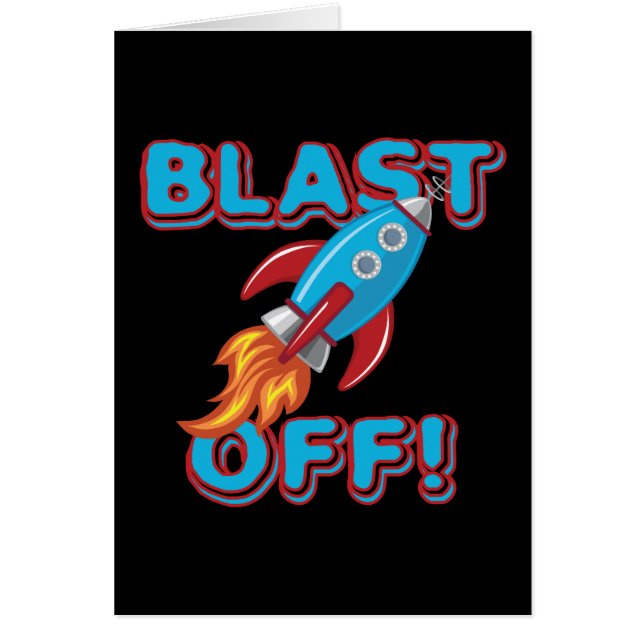 Blast Off Rocket Ship (Front)