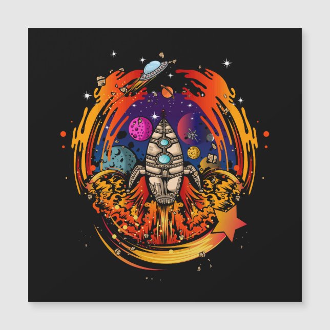 Blast Off Spaceship (Front)