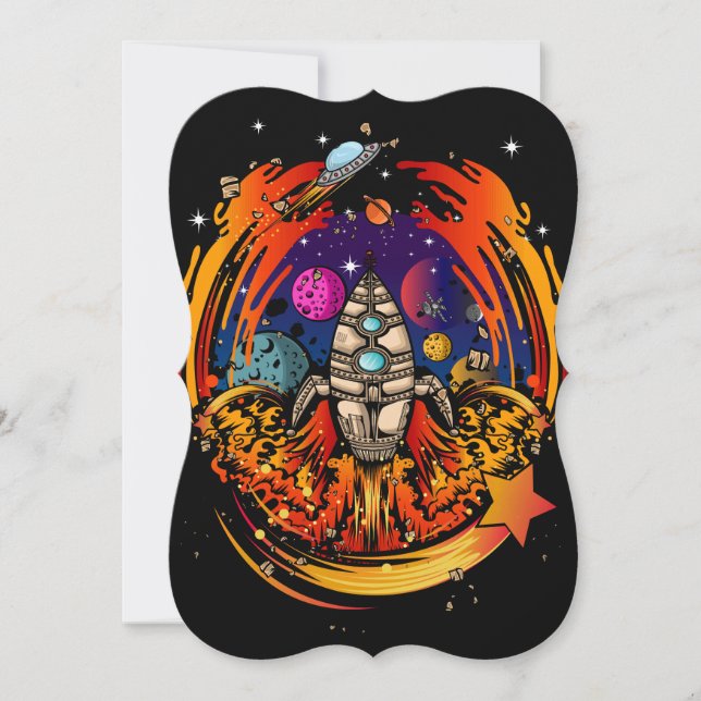 Blast Off Spaceship (Front)