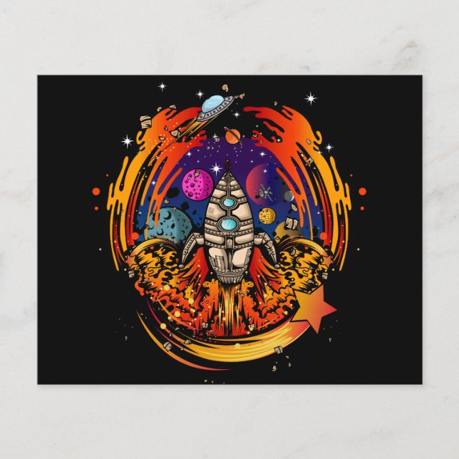 Blast Off Spaceship (Front)