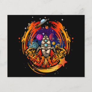 Blast Off Spaceship