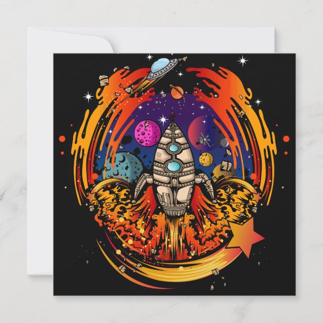Blast Off Spaceship (Front)