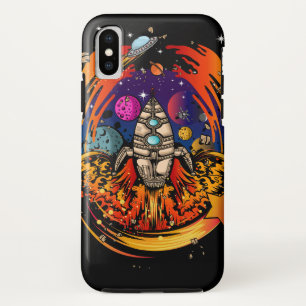 Blast Off Spaceship Case-Mate iPhone Case