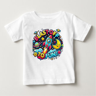 "Blast Off to Fun Tee" Baby T-Shirt