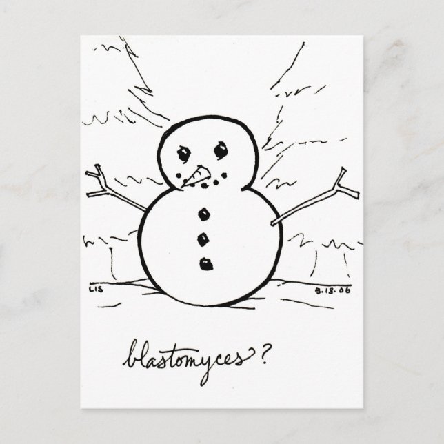 Blastomyces postcard (Front)