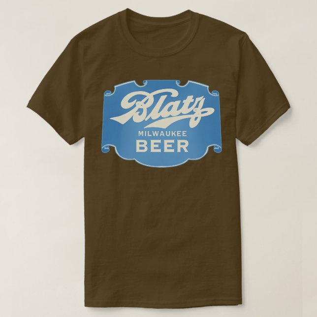 Blatz Beer Milwaukee TShirt (Design Front)