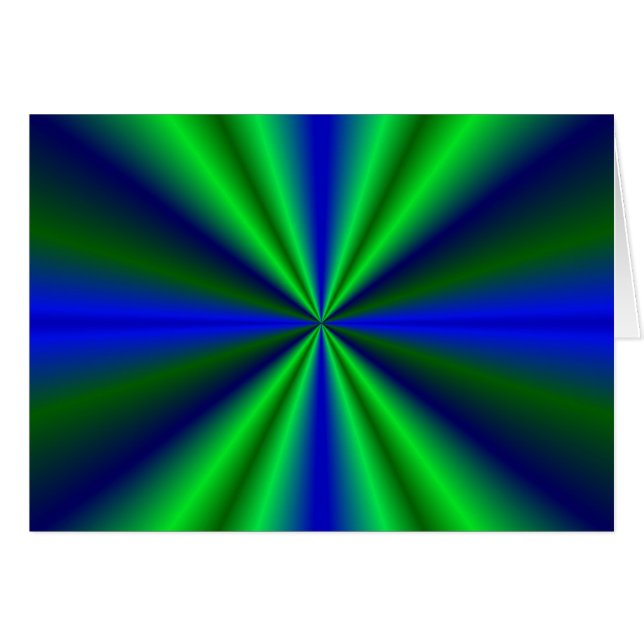 blau grün Regenbogen (Front Horizontal)