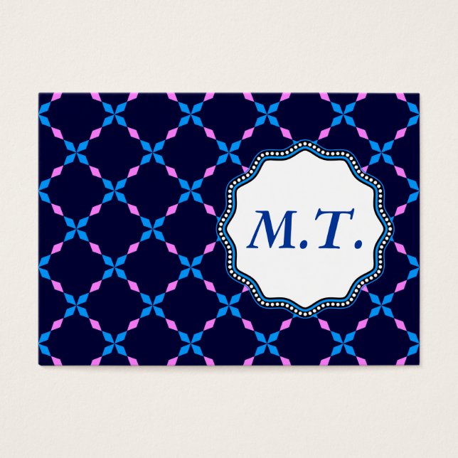 Blau rosa Bayrisch (Front)