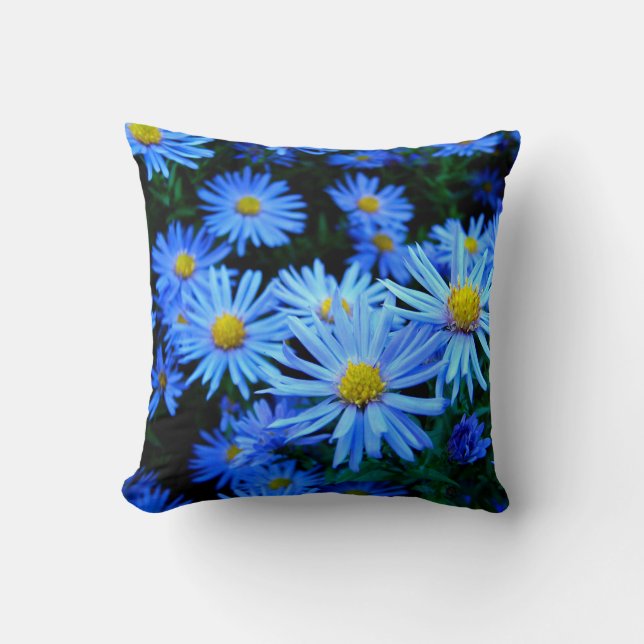 Blaue Blume Cushion (Front)