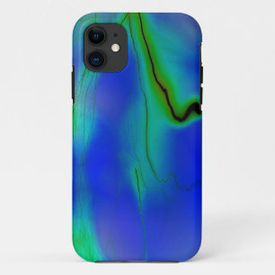 blauer und grüner Blitz iphone Kasten Case-Mate iPhone Case