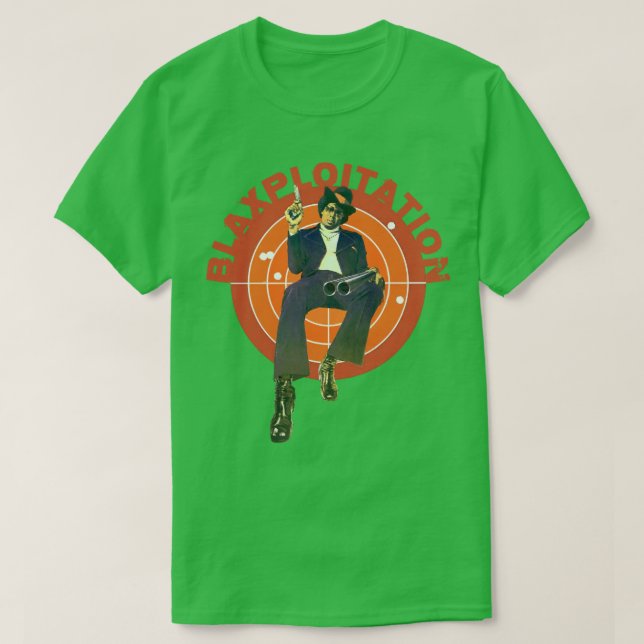 Blaxploitation Cinema T-Shirt (Design Front)