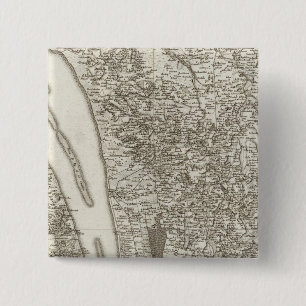 Blaye 15 Cm Square Badge