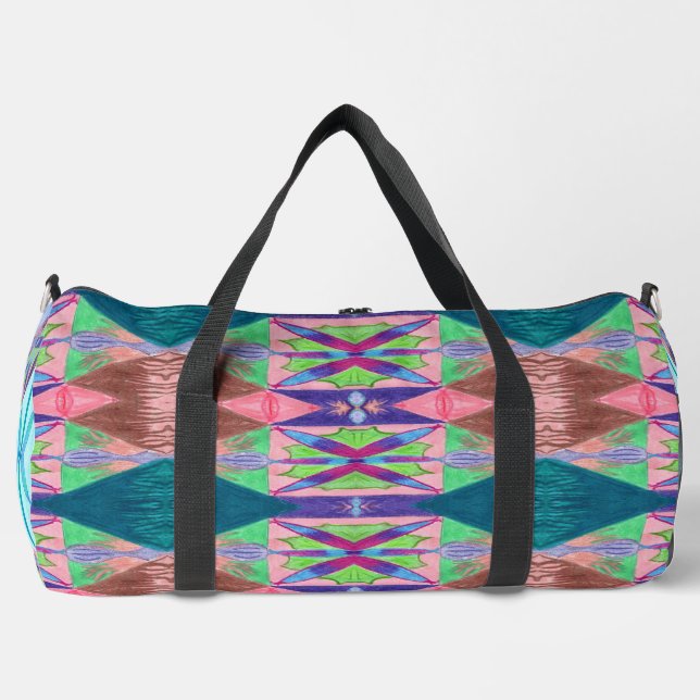 Blaze multi-C/M's on a duffle bag (Front)