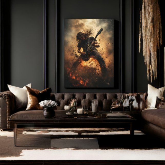 Blaze of Rebellion Canvas Print (Creator Uploaded)